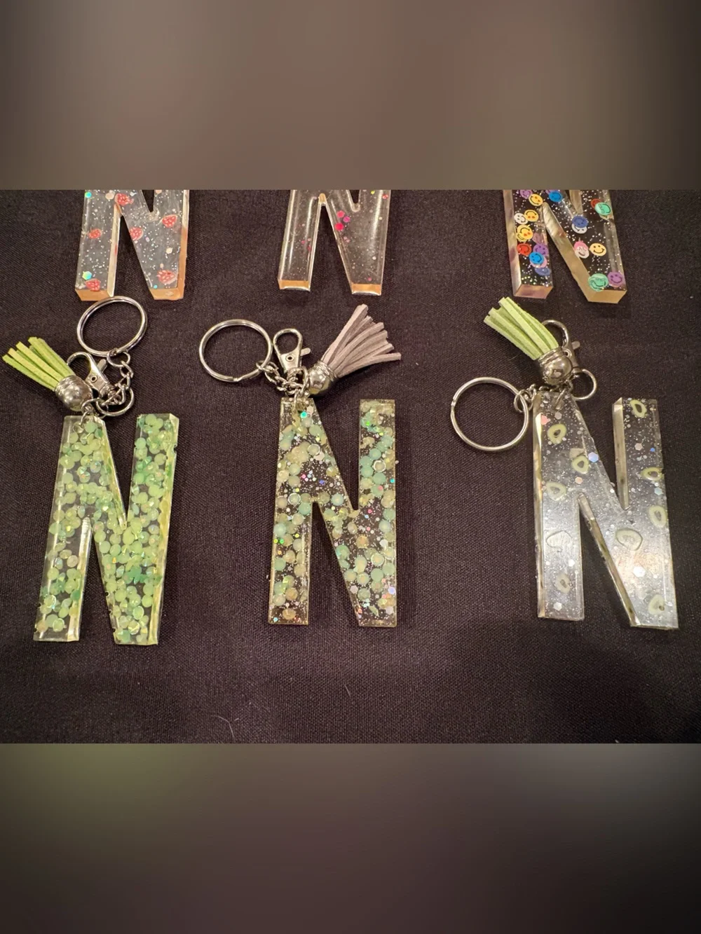 Handmade resin letter